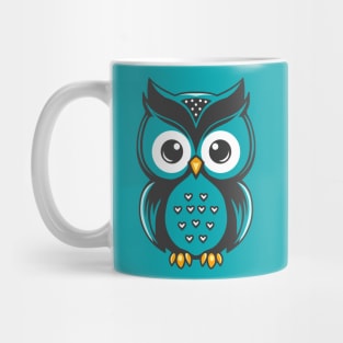 Cute Baby Owl Mug
